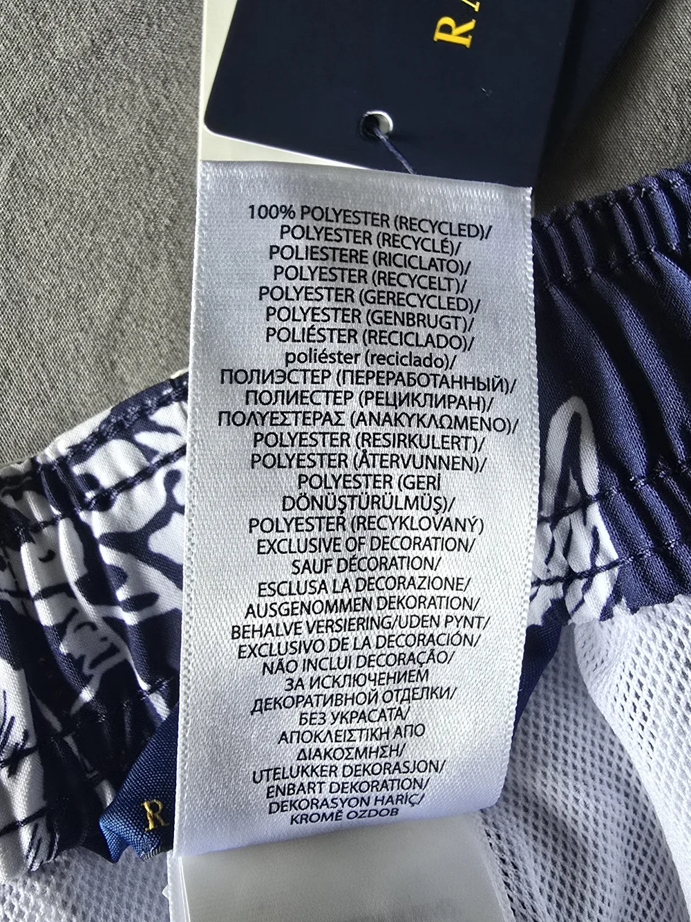 Polo Ralph Lauren navy swim
